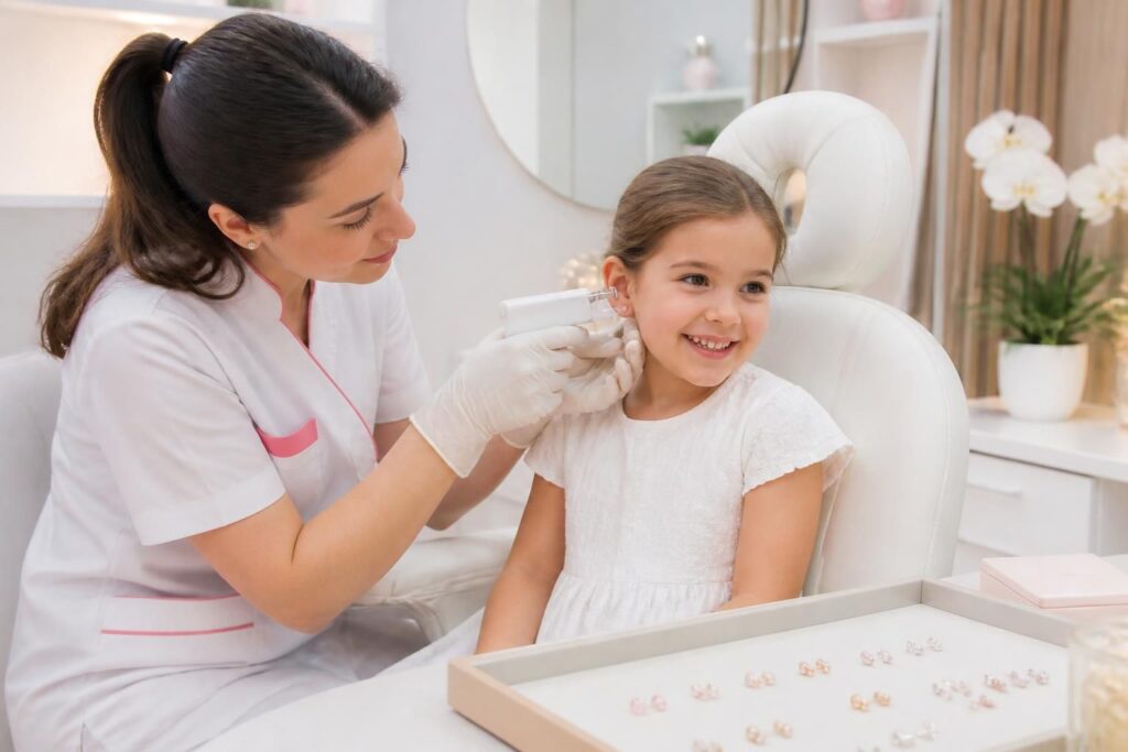 découvrez quand et comment choisir des boucles d'oreilles pour enfant en toute sécurité, avec des conseils pratiques pour éviter les risques.