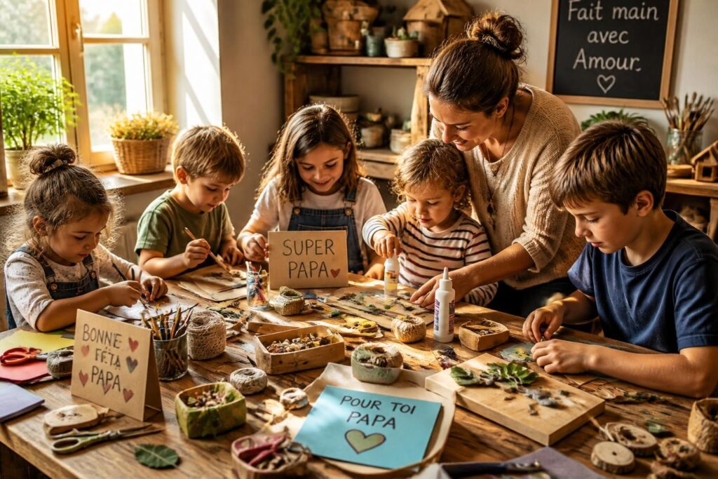 découvrez des idées de cadeaux fête des pères faits main et diy, parfaits pour enfants de tous âges. offrez un cadeau personnalisé et unique pour célébrer cette journée spéciale.