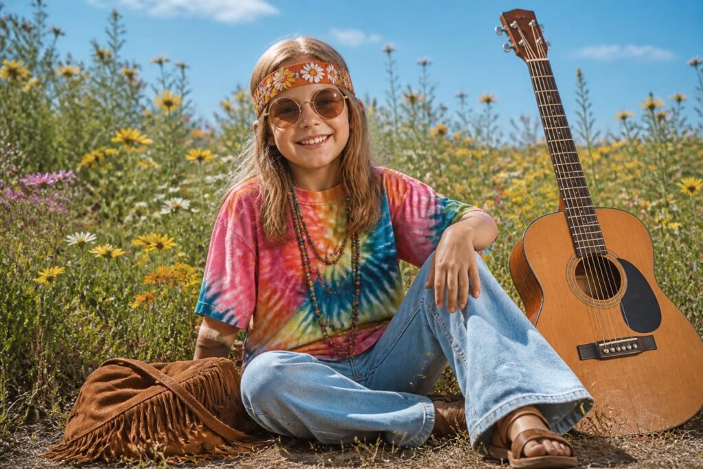 découvrez nos idées et conseils pour un déguisement hippie enfant coloré et fun, parfait pour carnaval ou fêtes costumées. transformez votre enfant en petit hippie avec style et créativité !