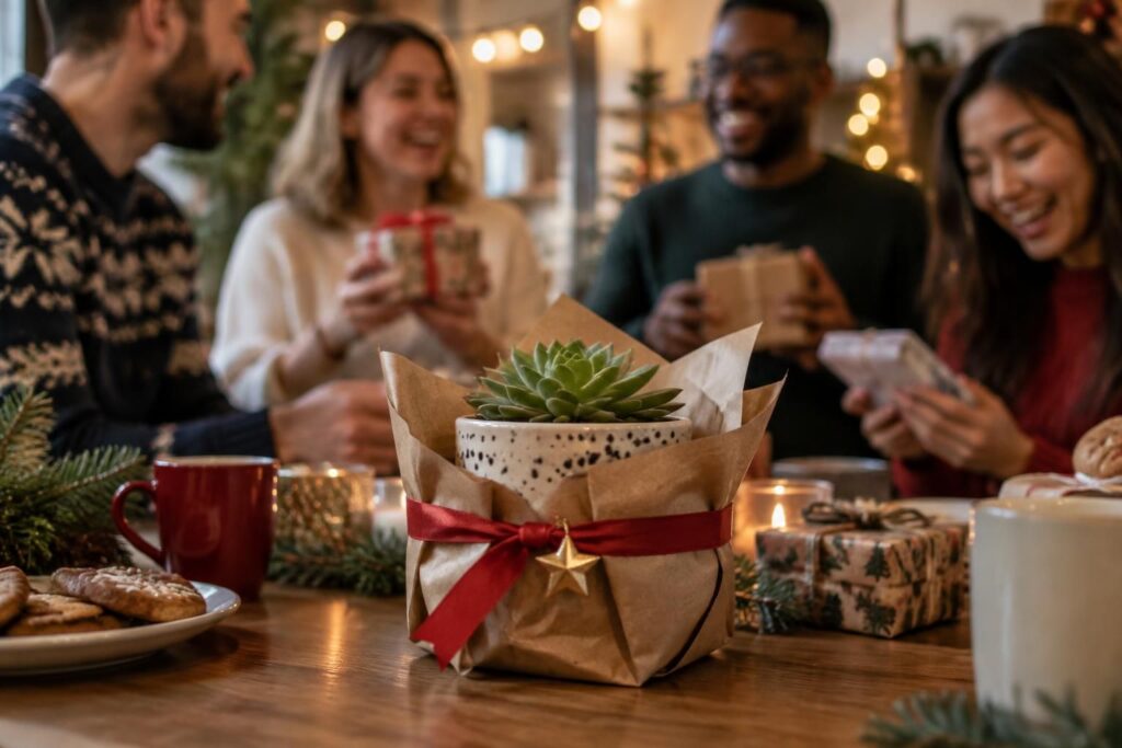 trouvez un cadeau secret santa original et pas cher pour surprendre collègues et amis avec une attention amusante et pleine de charme.