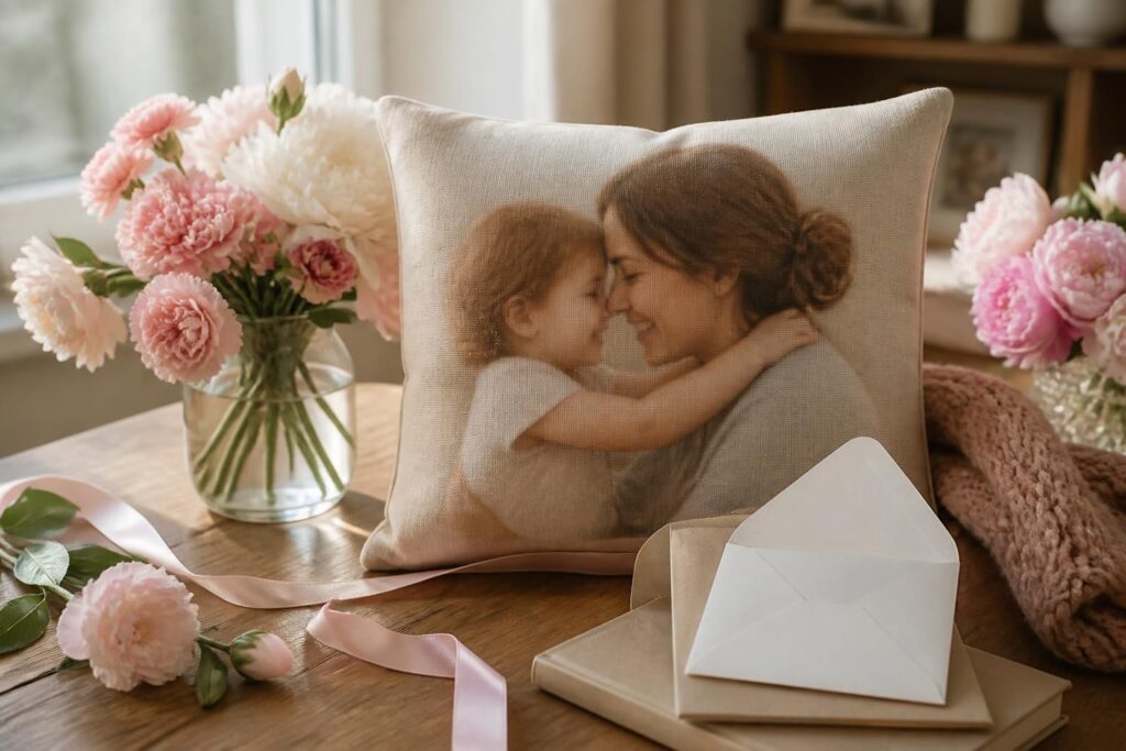 offrez un cadeau personnalisé pour la fête des mères, avec une photo ou un message unique qui touchera son cœur et rendra cette journée inoubliable.
