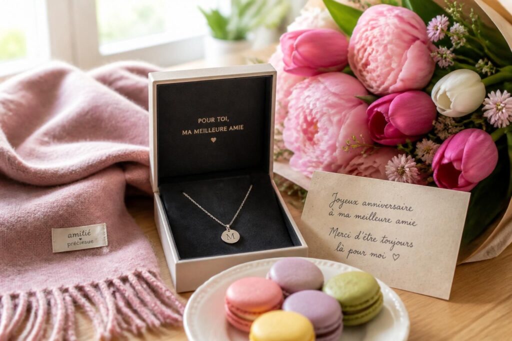 découvrez des idées cadeaux originales et personnalisées pour surprendre votre meilleure amie lors de son anniversaire ou à l'occasion de moments spéciaux.