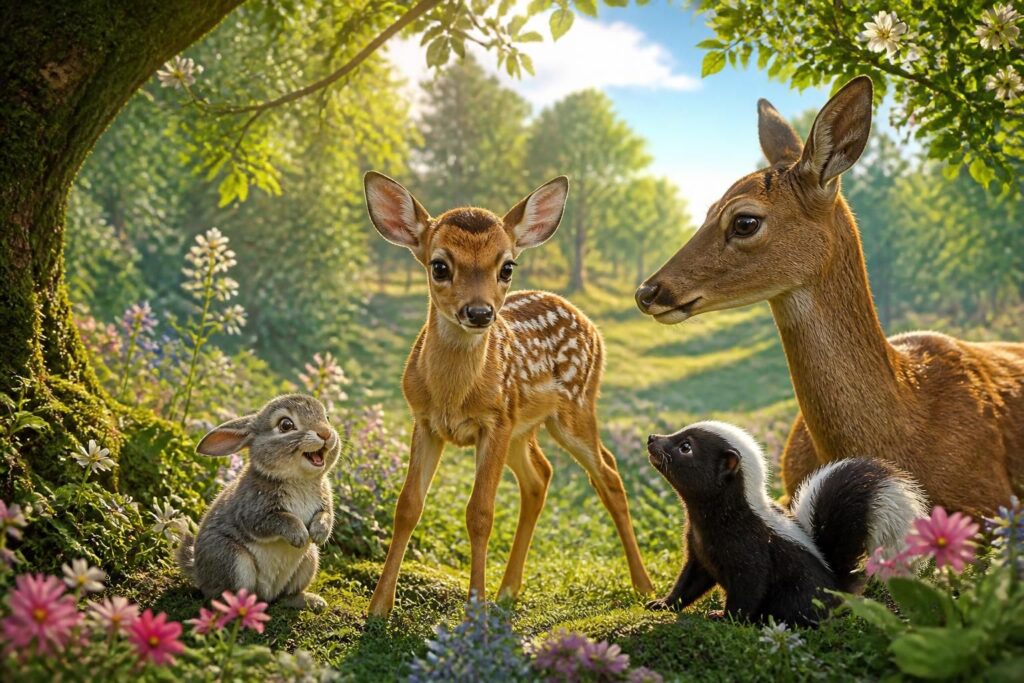 découvrez l'univers de bambi, le célèbre personnage disney, à travers son histoire touchante et les personnages clés qui l'entourent.