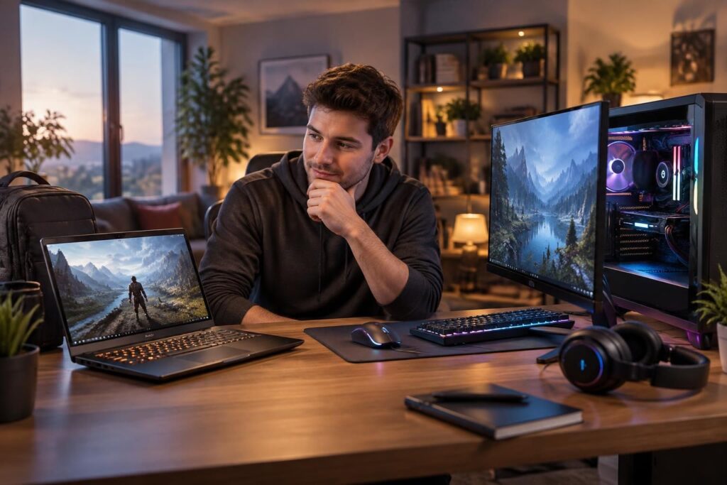 découvrez comment choisir un pc gamer portable ou fixe adapté à votre budget, à votre niveau et à vos jeux, que vous débutiez ou souhaitiez vous perfectionner.