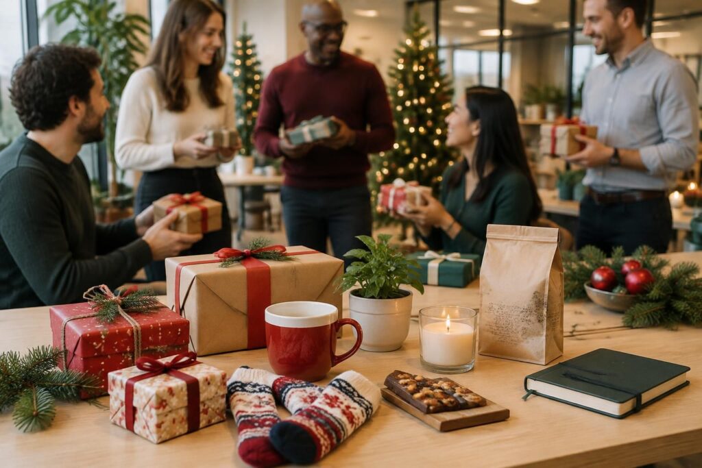 découvrez des idées de cadeaux secret santa à moins de 10 € pour faire plaisir à vos collègues, hommes et femmes, sans dépasser votre budget.