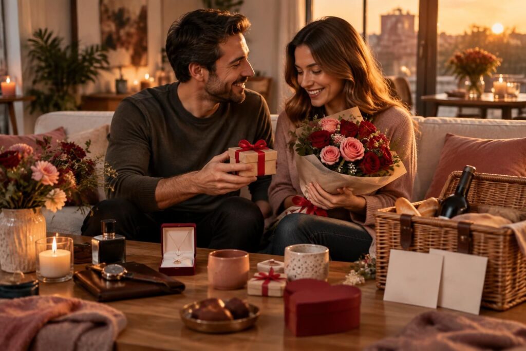 découvrez des idées de cadeaux originales pour la saint-valentin : surprenez votre homme, votre femme ou votre couple avec une attention inoubliable.