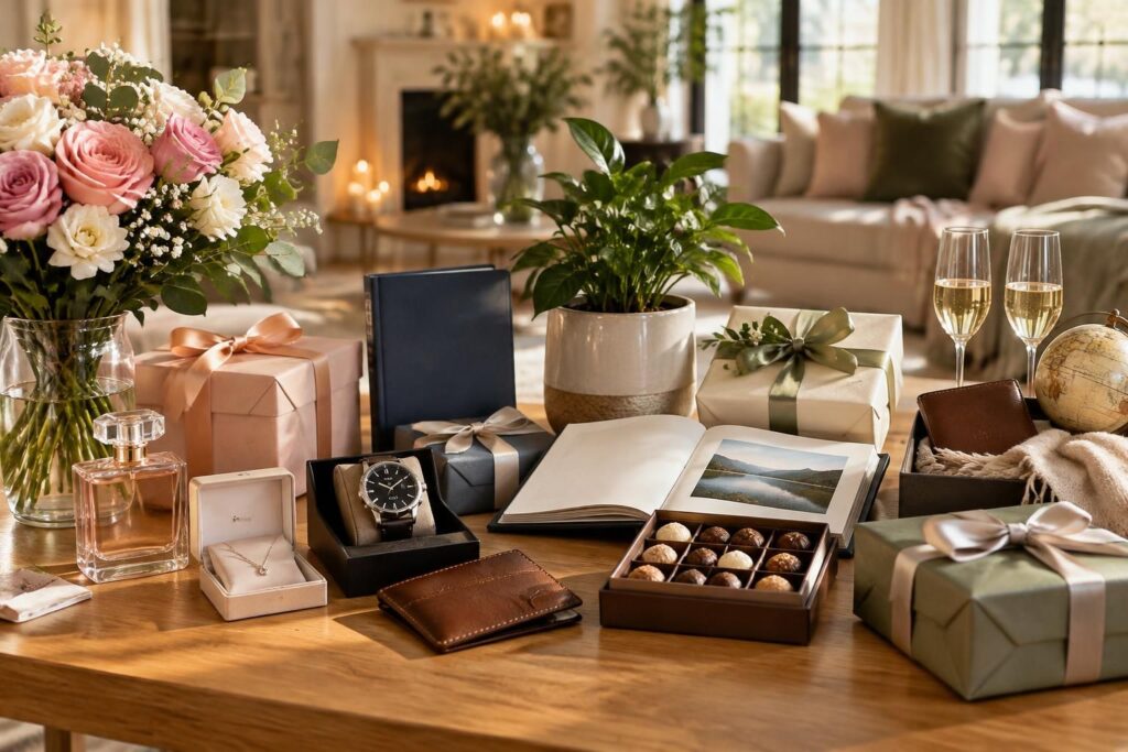 trouvez l’idée cadeau d’anniversaire idéale selon le destinataire : femme, homme, parents ou couple. des inspirations pour faire plaisir à coup sûr.