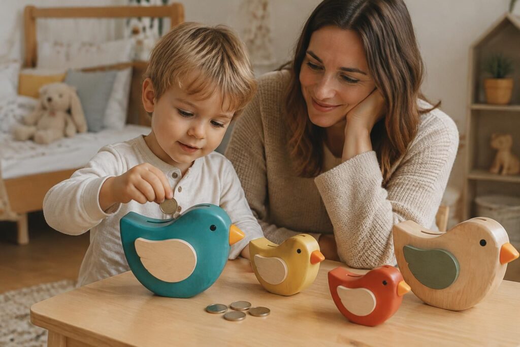 découvrez comment choisir l’oiseau tirelire montessori clementoni idéal pour votre enfant : âge, fonctionnalités et conseils pour apprendre à économiser en s’amusant.